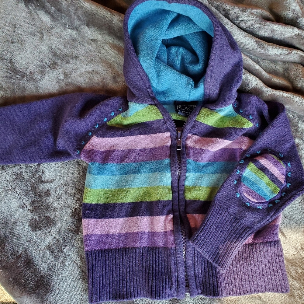 Toddler knit jacket